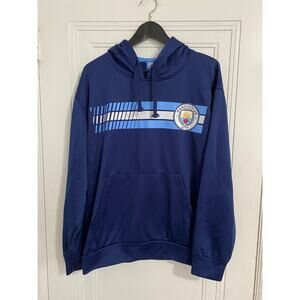 Manchester City Hoodie Sweatshirt Men's Size Medium